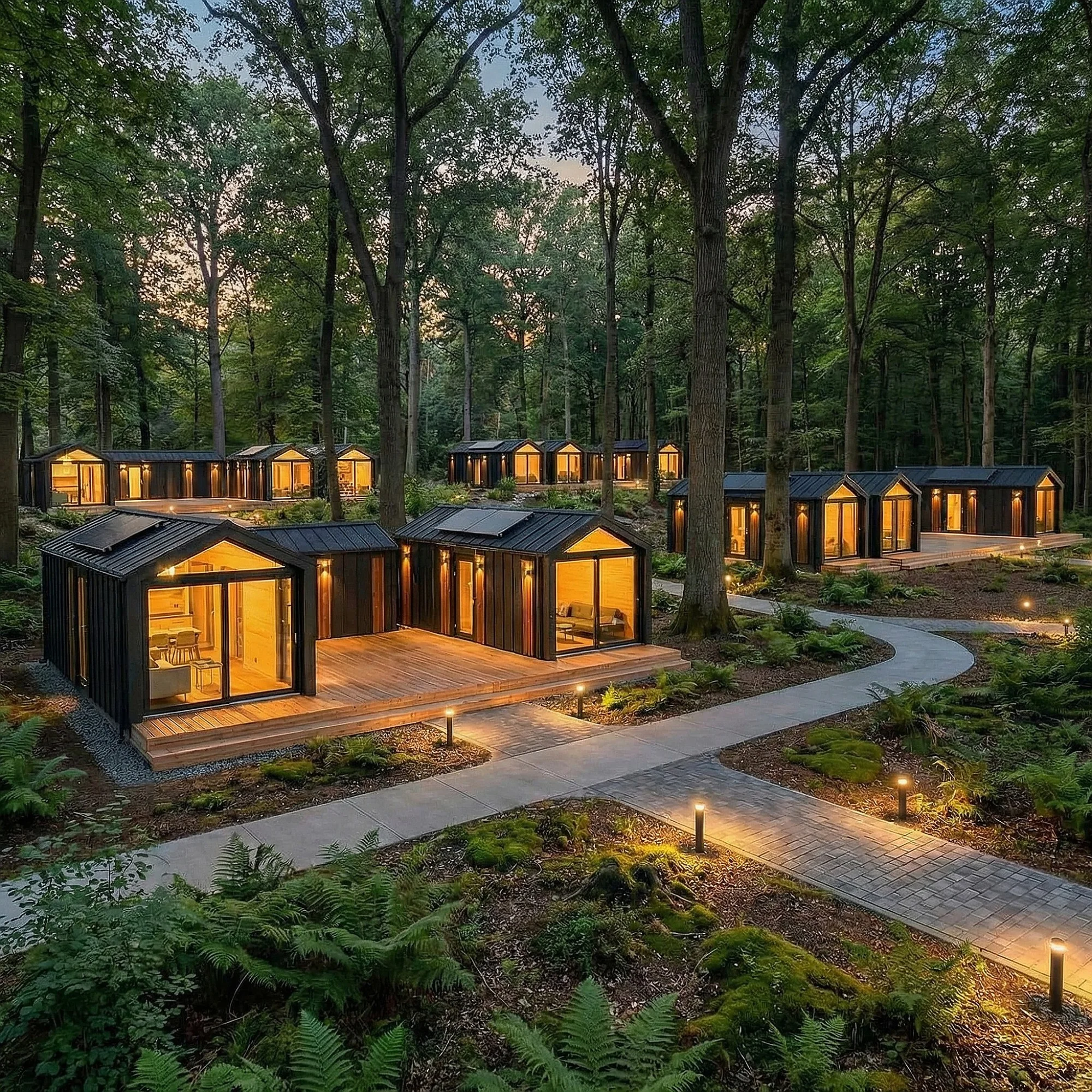 System Modul Cluster Anlage